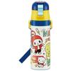 Skater Children's Stainless Steel Water Bottle Direct Drinking 470ml Maizen Sisters 23 Child-friendly Lightweight Type Boys Cool Water Bottle Sports B