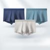 3 шт. мужского нижнего белья Мужские антибактериальные брюки с плоскими углами больших размеров Мужские трусы-боксеры и шорты