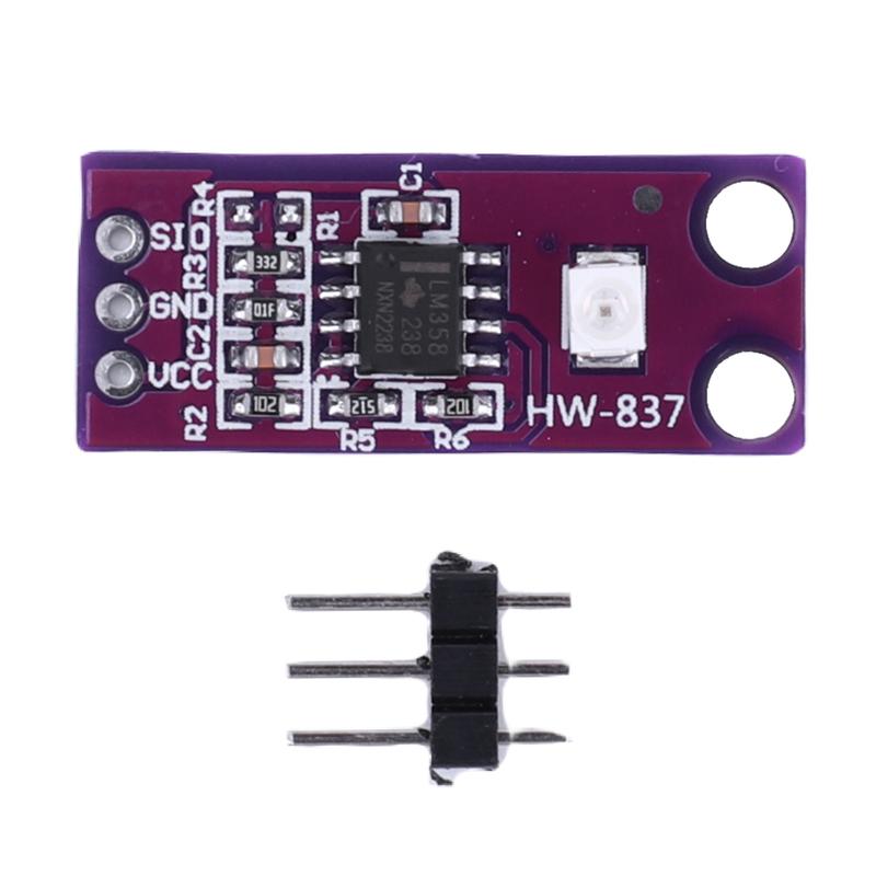 GUVA-S12SD UV Sunlight Intensity Sensor 240nm-370nm Light Solar Ultraviolet Sensor Module 2.5V-5V High Sensitivity for Arduino