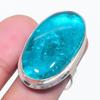 Blue Triplet Opal Gemstone 925 Sterling Silver Jewelry Ring Size 8