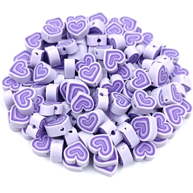 DIY для изготовления ювелирных изделий оптом 20 шт. мягкие глиняные свободные бусины кулон цветок слон сердце ожерелье браслет бусины