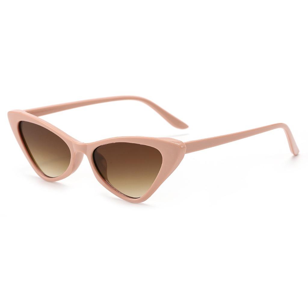 Vintage Cat Eye Small Frame Sunglasses Unisex Uv400 Protection Pc Fashion Eyewear For Daily Fishing Outdoor Activities