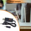 USB-кабель для повышения напряжения до 9 В/12 В с разъемами 5,5 мм, 3,5 мм, 5,5x2,1 мм, 3,5x1,35 мм для электроники