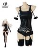 Game Nier A2 Cosplay Costume Nier Reincarnation Yorha Cosplay Black Uniform Halloween Women Sexy Outfits