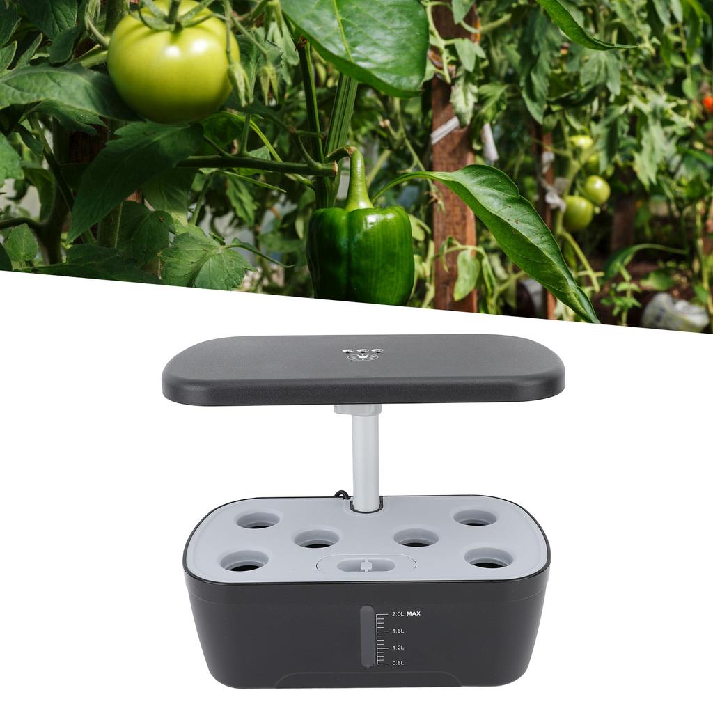 6 Pods Hydroponics Growing System Indoor Hydroponic Vegetable Grower Planter with Growth Light  100?240V