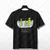 Vintage Ufo Aliens Graphic Print For Unisex Unisex Couple Fashion Tshirt Casual Summer Tee Perfect For Everyday Wear
