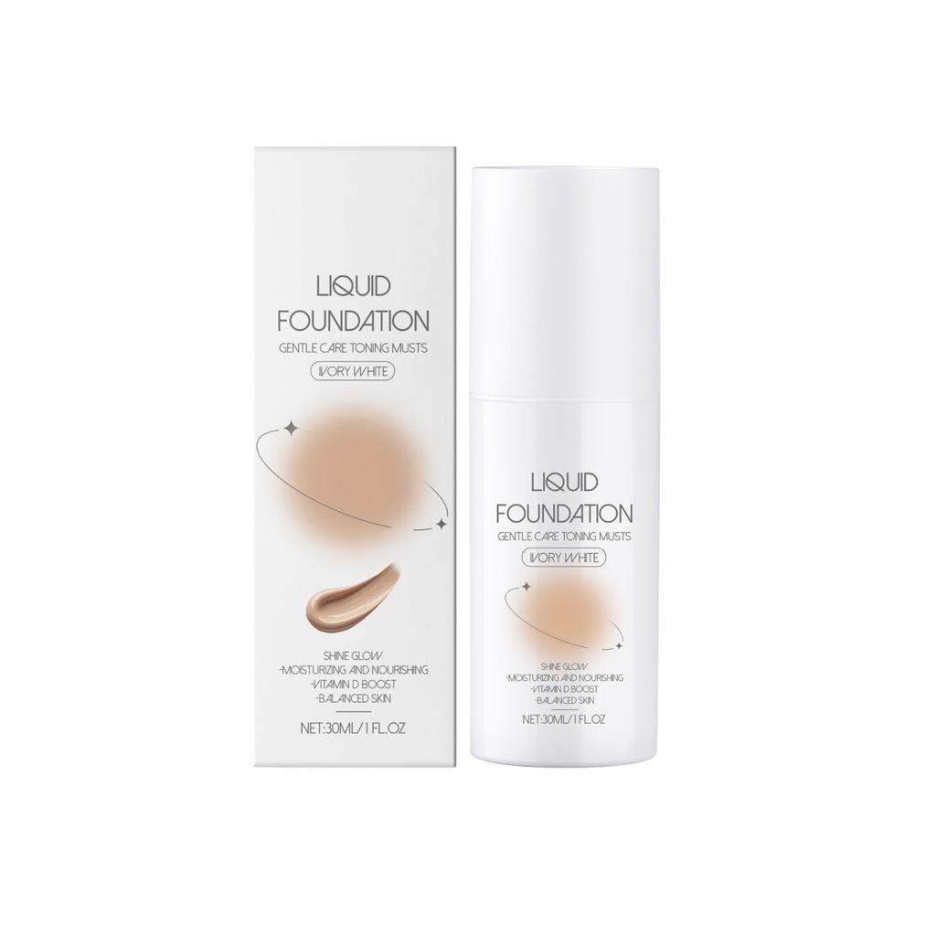 Увлажняющая основа под макияж Skin Care Liquid Foundation Natural Light, дружественная коже, увлажняющая, прозрачная основа под макияж Skin Care Liquid Foundation 30 мл
