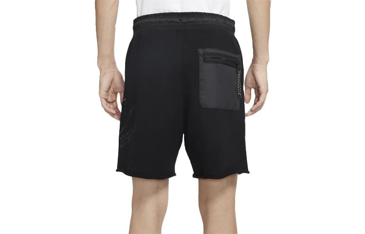 Nike Повседневные шорты мужские черные средние CU3801-001