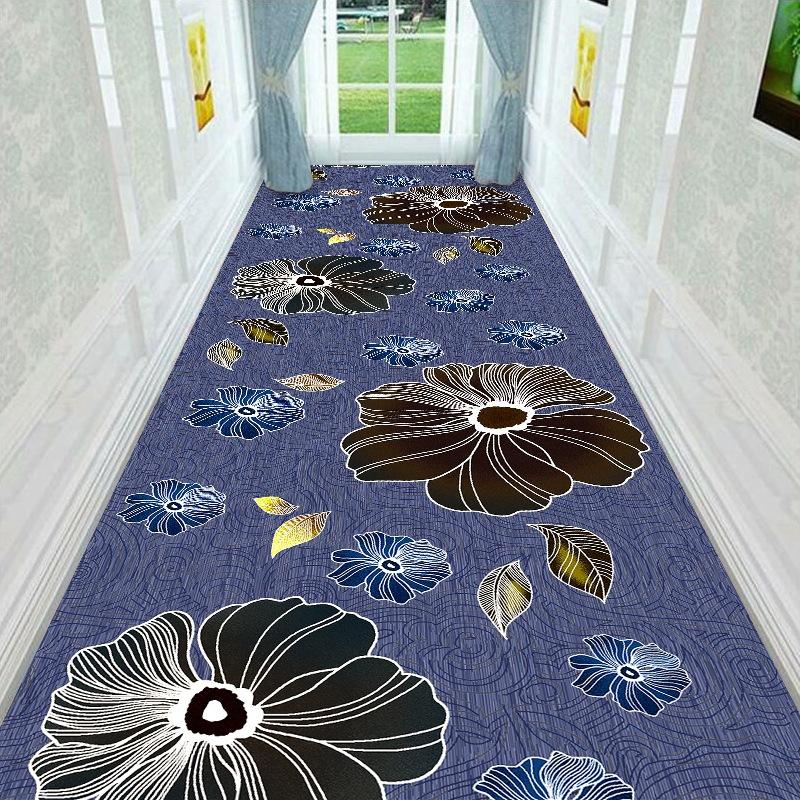 Geometric Carpet for Boys Bedroom Corridor Hallway Rug Persian Living Room Area Rug Flannel Rugs for Kitchen Entrance Doormat