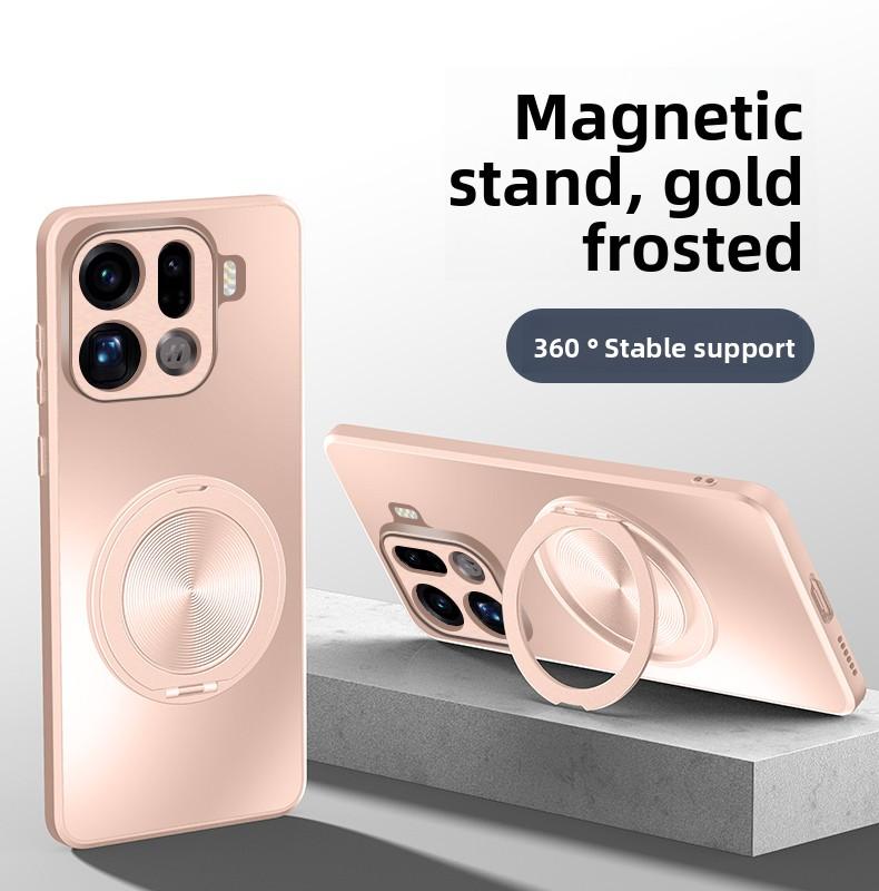 Для OPPO Find X9 Pro Чехол Жесткий Матовый С Кольцом Магнитный Защитный Задняя Крышка Чехол Для Find X9 X8 Pro X8S+ X8Ultra Корпус Телефона