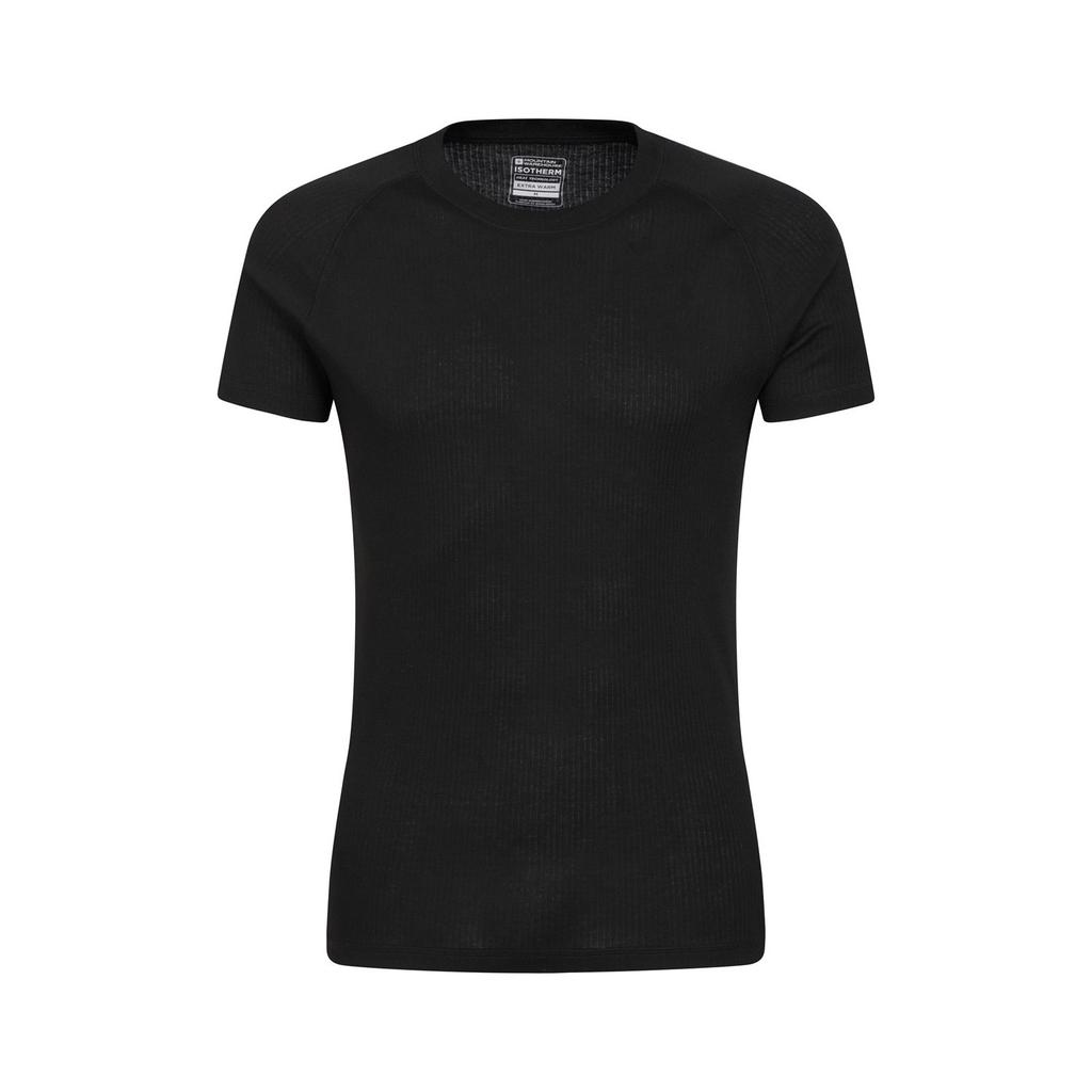 Mountain Warehouse Mens Talus Round Neck Short-Sleeved Thermal Top