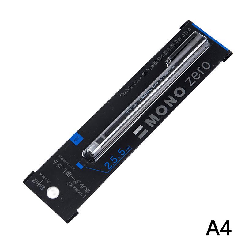 Механический ластик Tombow Mono Zero, многоразовая ручка для рисования, резиновая резинка