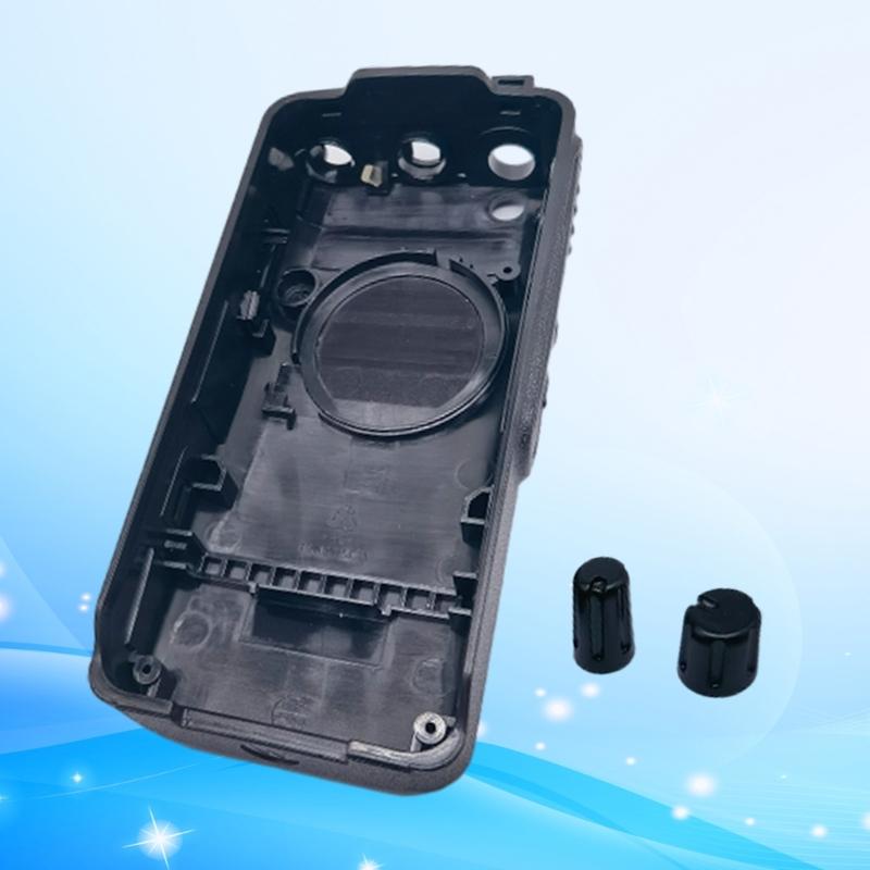 Replacement Repair Housing Cover Shell Sheaths Front Case with Knob for DEP250 CP100D WalkieTalkie