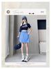 Apricot 2025 Women's A-line Elastic Waist Skirt Shorts - Loose, Slimming, Anti-exposure.