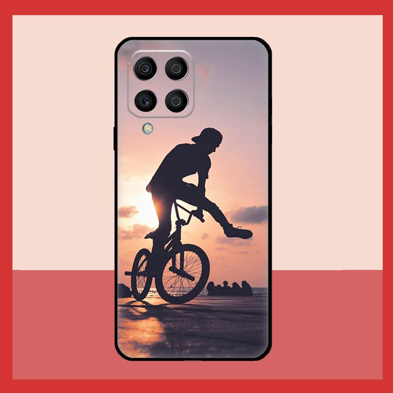 Чехол для BMX велосипеда Экстремальный спорт Для Samsung Galaxy M11 M31 M14 M34 M54 M12 M32 M52 M15 M13 M06 M16 M36 M56 M53 M35 M55