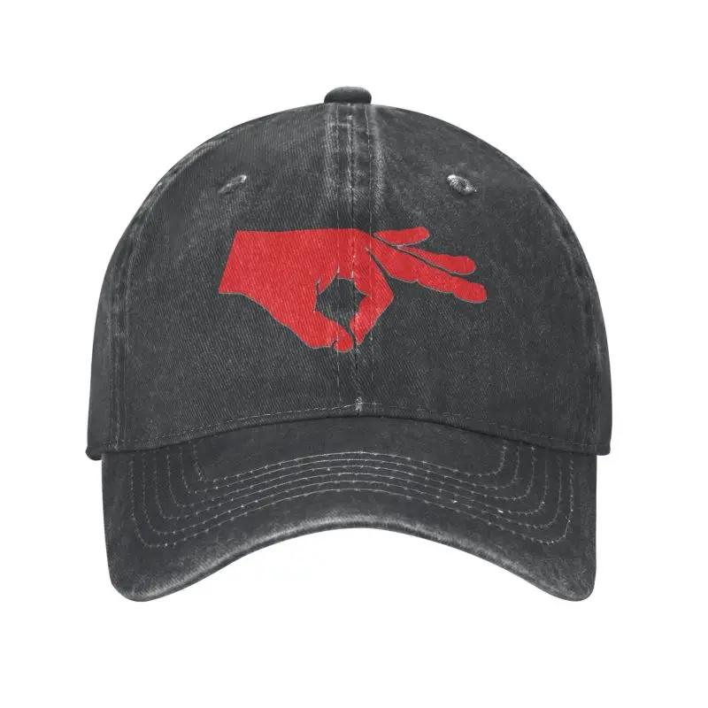 Classic Cotton Red Circle Game Baseball Cap Women Men Custom Adjustable Unisex Dad Hat Spring