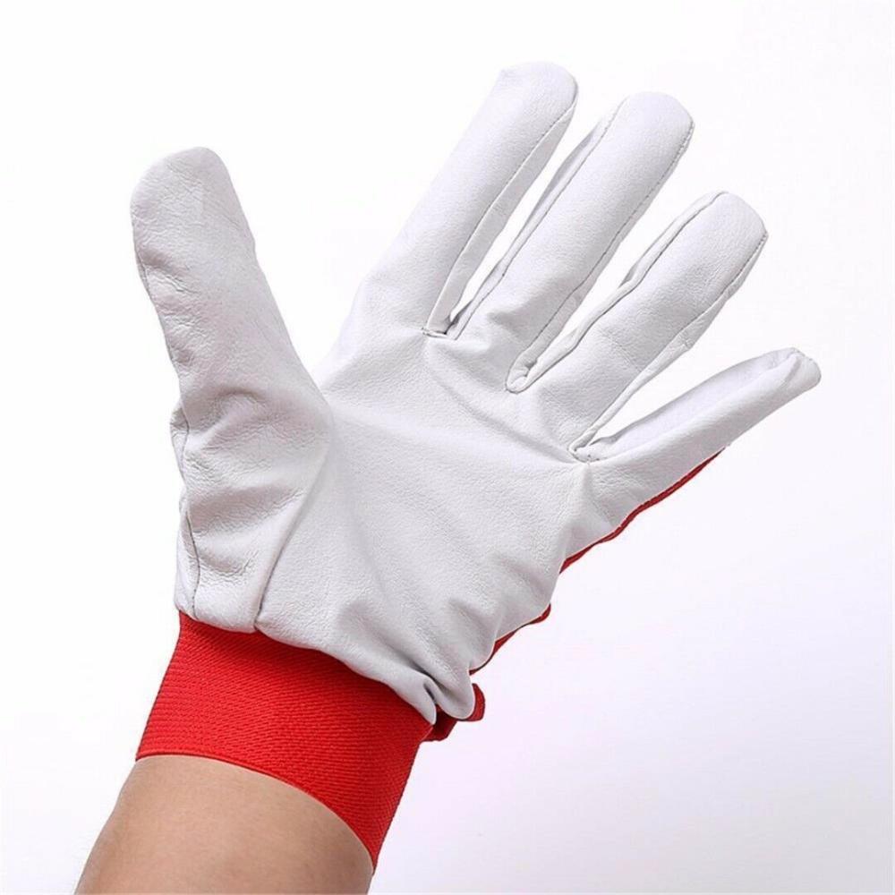 Durable Heat Resistant Leather Gauntlets Safety Gloves Welding Gloves Welders Supply