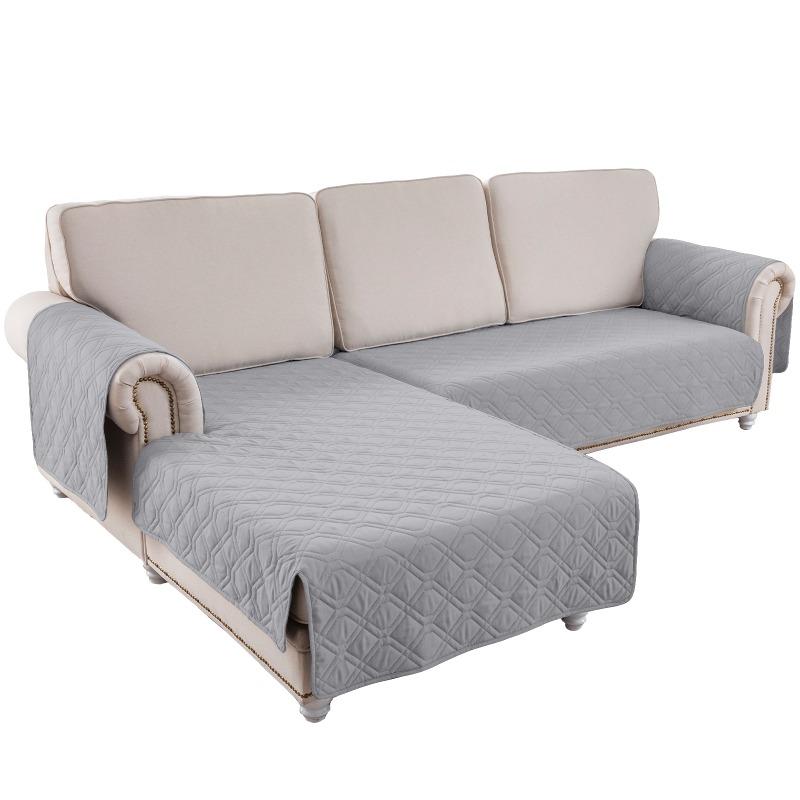 Водоотталкивающий чехол для дивана в форме буквы L, стеганый противоскользящий чехол для дивана в форме буквы U, защитный чехол для мебели в гостиной для собак и кошек