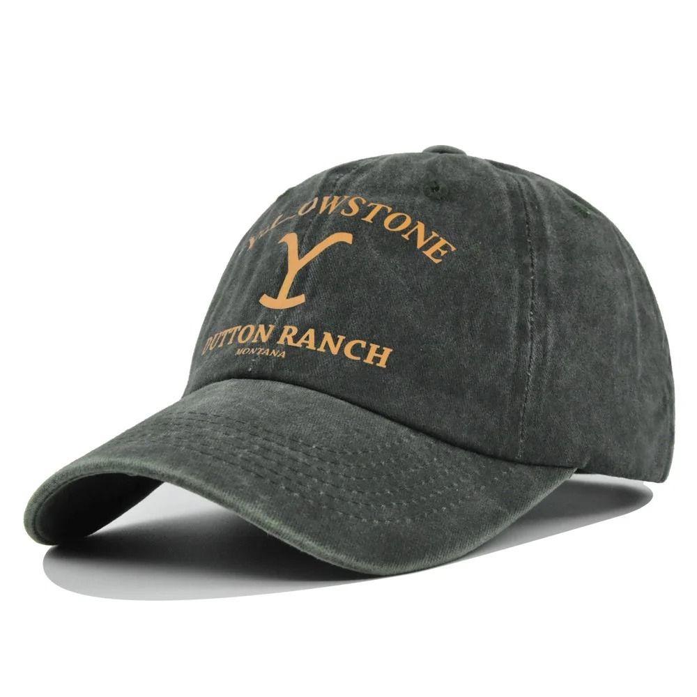 Новая Бейсболка Ранчо Даттона в Йеллоустоуне Стирка Защита от УФ Кепка-Snapback Козырьки