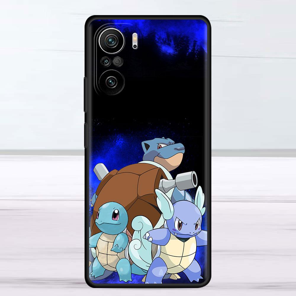 Чехол с милым изображением Покемона Пикачу для Xiaomi Redmi Note 111 9S 10 9 8 7 9A 9C 9i K40 8T 10C 9T K50, силиконовый чехол для телефона