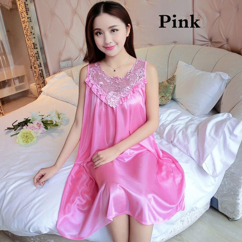 Женская ночная рубашка, шелковое белье, сексуальное платье Babydoll, ночная рубашка, одежда для сна