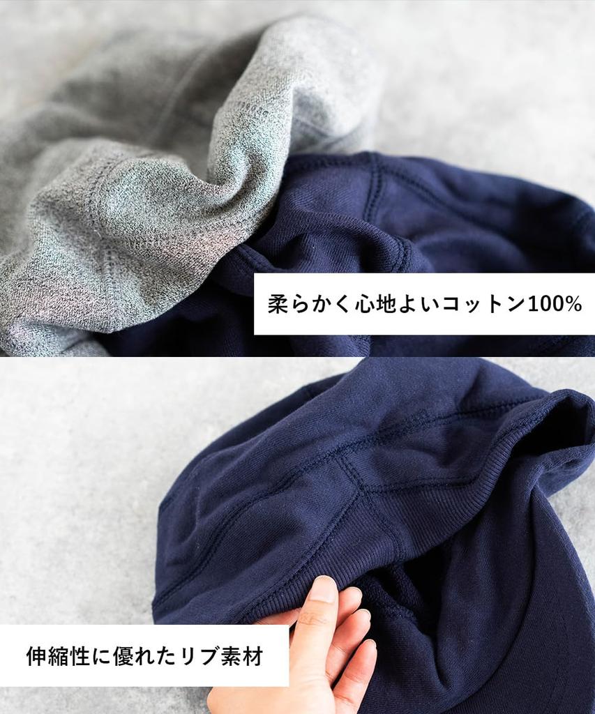 Sweat Work Cap Hat for Men and Large Big Navy [Nakota] Women, Size, Spring, Summer, Autumn, Winter, Size, Cotton, Deep, Washable, Outdoor, Unisex,