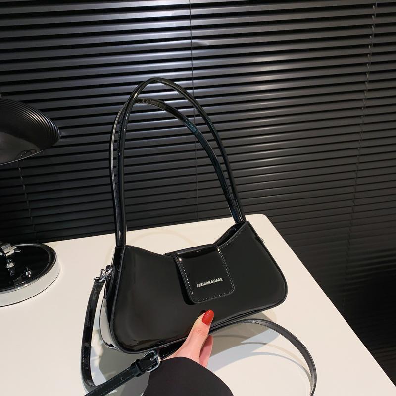 Нишевый дизайн сумка подмышку женская новая простая сумка-багет персонализированная модная на плечо кроссбоди женская сумка