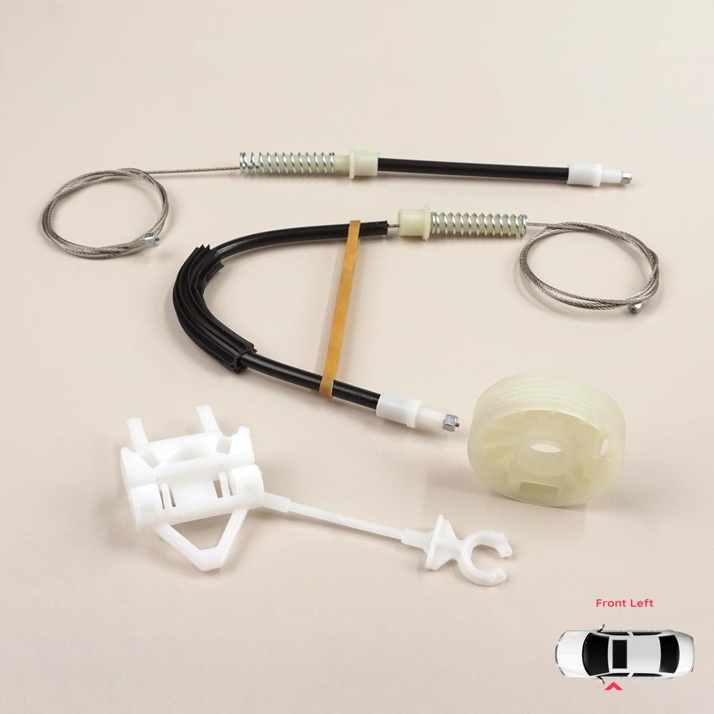 BWR5562 Комплект для ремонта стеклоподъемника передней левой двери для Alfa Romeo 156 932 1996-2007 4/5 дверей 60672278