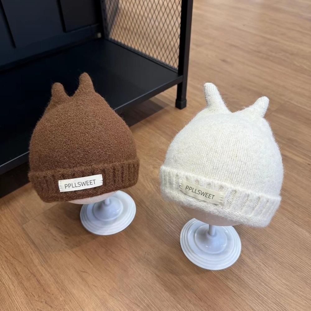 Warm Toddler Knitted Beanie Windproof Baby Knit Cap New Pull-On Hat Fall Winter Wear