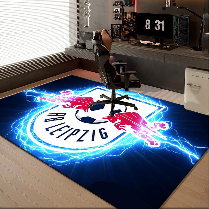1PC rug Rb FootballCrest Design Carpet, Chair Rug,Area Rug for Office Bedroom living rooms bedroom, Doormat decor Christmas fan gifts
