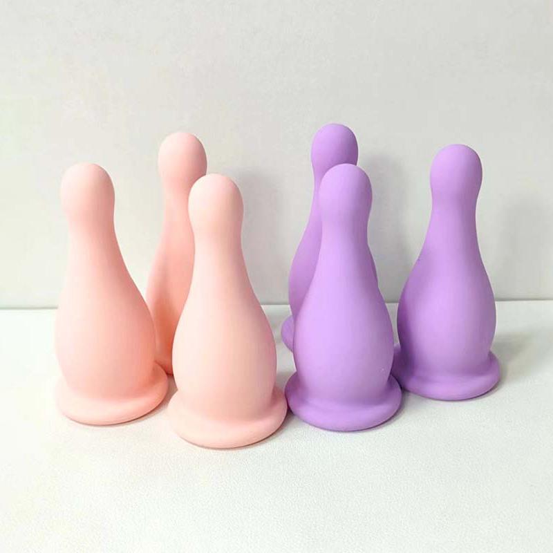 Силиконовые вакуумные банки для массажа, антицеллюлитный массаж, присоски для лица, подтяжка лица, шеи, скрабирование кожи, гуаша против морщин