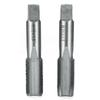 2pcs Right Screw Taps Straight Fluted Fine Thread Metric Hand Tap Drill Thread Forming Machine Tap Bits M12 M14 M16 18 M20