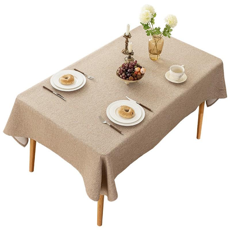Waterproof Dustproof Rectangular Tablecloth Dining Table Coffee Home Kitchen Decor Modern Minimalist