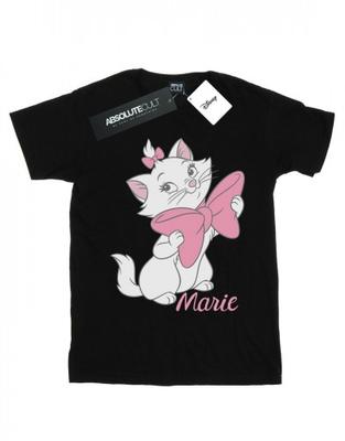 Хлопковая футболка Girls Aristocats Marie Bow