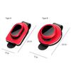 Aluminium Alloy Car Glasses Clip Auto Sunglasses Visor Glasses Holder For Mitsubishi Lancer 9 EX Outlander 3 ASX L200 Accessory