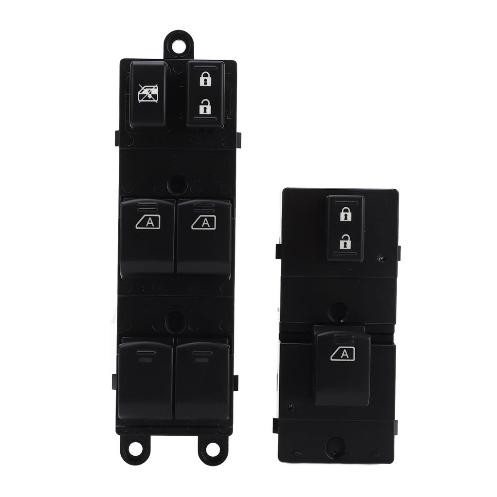 Master Power Window Switch 25401ZL10A 25411ZP80A Front Left and Right Side for Pathfinder 2007 2012 Left Hand Drive