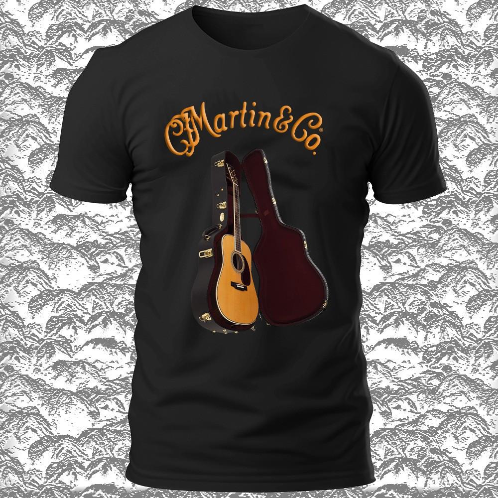 Новая мужская футболка Martin & Co Guitars с логотипом, США, смешная, размеры от S до 5XL, унисекс