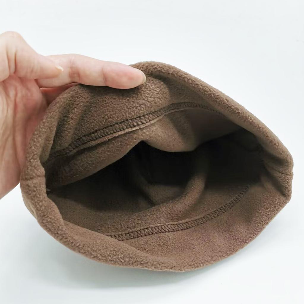 Осенне-зимняя флисовая шапка, теплая мужская и женская шапка