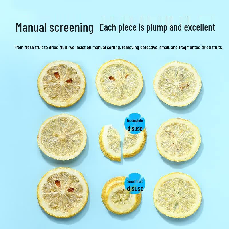 Qilixiang 100g Freeze-Dried Lemon Slices