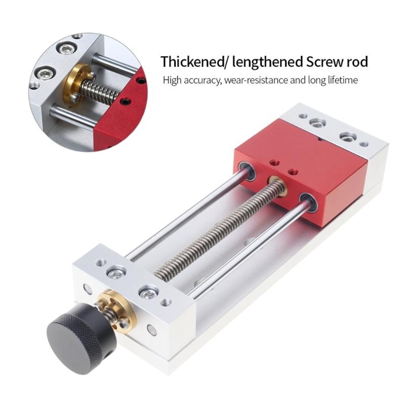 Тиски скамьи Зажим Алюминиевый Плоский Зажим Маленький Зажим для Сверлильного Станка Тиски Пресс-Машина Тиски Фиксирующий Инструмент Сверло Простой в Использовании