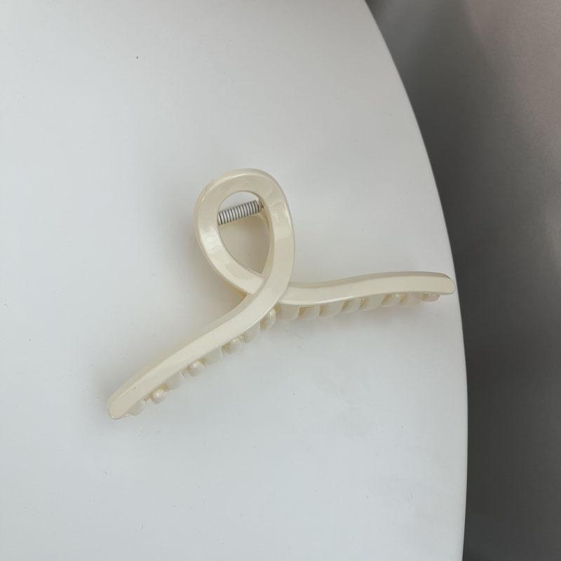 Матовые большие когти для волос, акриловые прозрачные заколки для волос, заколки в виде крабов, заколки для волос, головные уборы для женщин и девочек, корейские аксессуары для волос