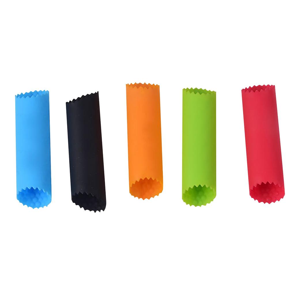 Силиконовая чеснокочистка Чесночистка Чесночистка Держатель ролика для очистки Легко и быстро очищает зубчики чеснока Ручной пресс-инструмент для очистки чеснока