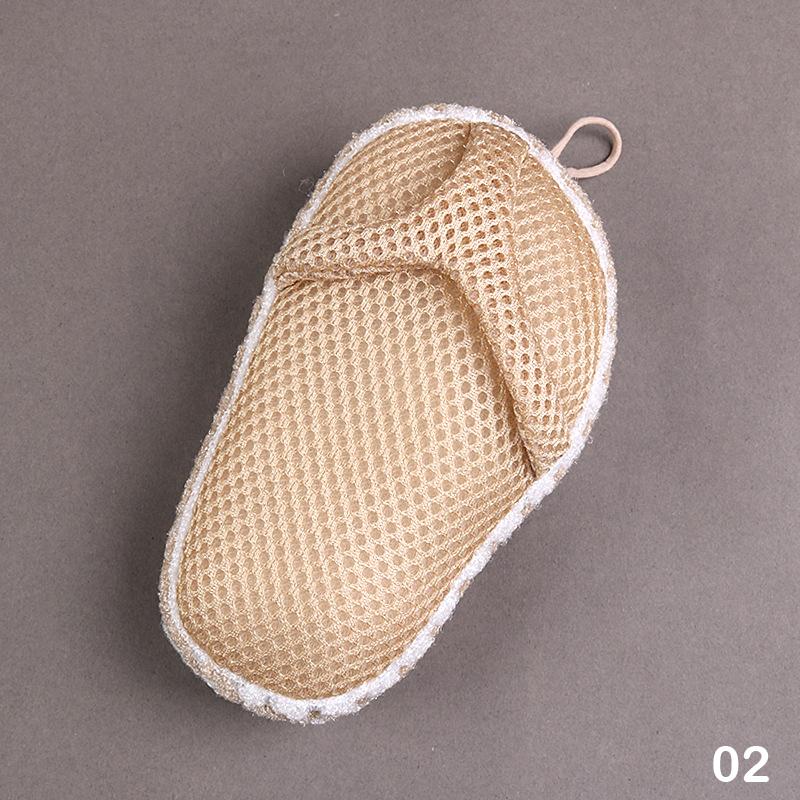 Small Slipper Bath For Spa Exfoliating Shower Brush Body Cleaning Scrub Mitt Rub Dead Skin Shower Towel Foam Body Massage