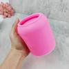 Круглая силиконовая форма для цветочного горшка DIY Форма для горшка-суккулента Форма для гипса и глины