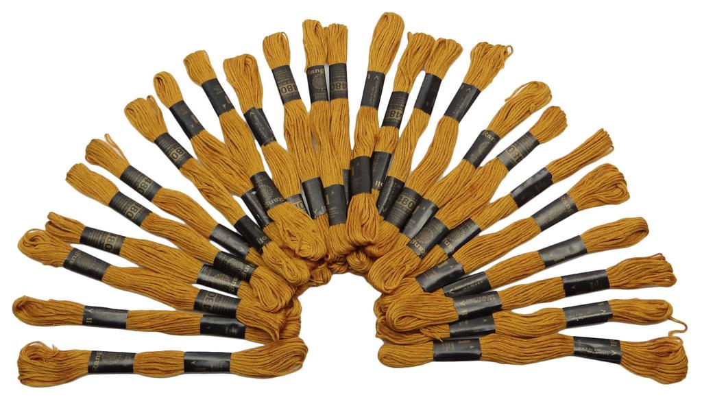 IBA Indianbeautifulart Набор из 25 предметов Якорь Вязание Тусклый Оливково-Зеленый Хлопчатобумажная пряжа Вышивка