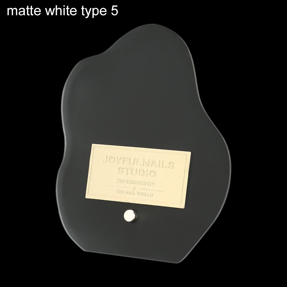 Акриловый прозрачный матовый демонстрационный стенд для накладных ногтей, держатель для дизайна ногтей, демонстрационная доска, цветная карта