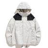 Sports Outdoor Men's and Women's Waterproof and Waterproof Couple Removable Hat Thin Jacket Trendy Jacket