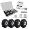 Suitcase Carry Set of Selectable Sizes Tire Japanese Manual 50mm Tires X 4 Bestriata 4-wheel Caster, Silent, Repair, DIY, Cart, 4, (40mm, 45mm, 50mm,