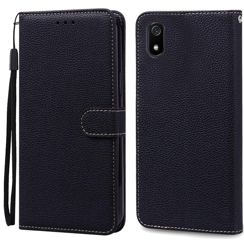 Phone Case For Xiaomi Redmi 7A 7 A Matte TPU Soft Cover Leather Wallet Flip Case For Xiomi Redmi 7A Redmi7A Case Fundas Bumper