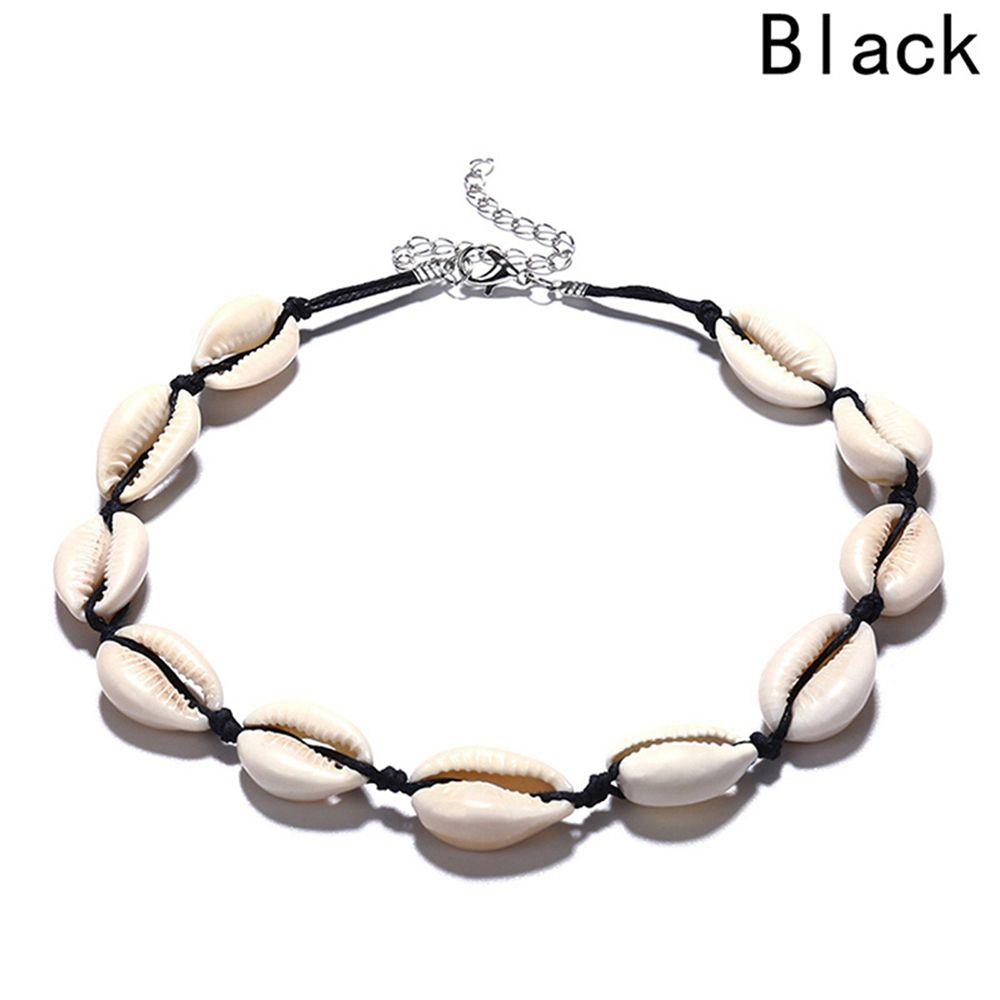 Женские украшения Bohemia Choker Fashion Natural Boho Braided Handmade Cowrie Shell Shell